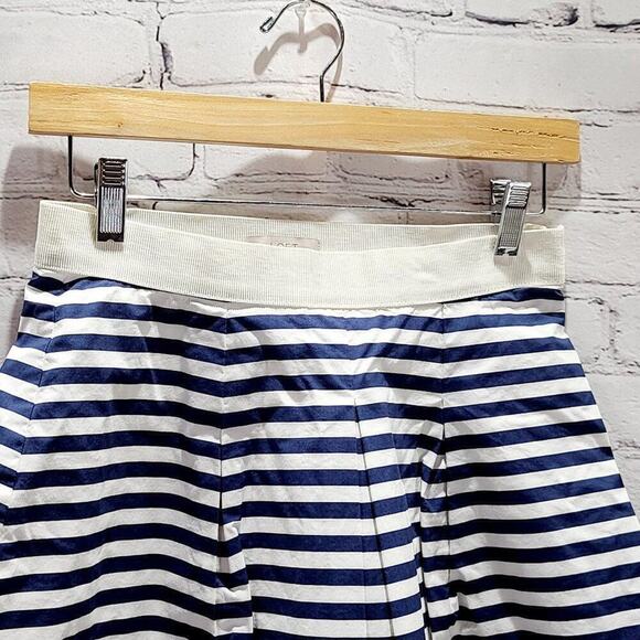 LOFT black and white stripped midi skirt - Picture 8 of 14